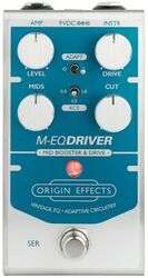 Overdrive/distortion/fuzz effectpedaal Origin effects M-EQ Driver