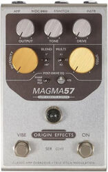 Modulation/chorus/flanger/phaser en tremolo effect pedaal Origin effects MAGMA57 Amp Vibrato & Drive