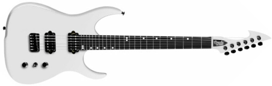 Ormsby Hype Gti-s 6 Standard Scale Hh Ht Eb - White Ermine - Elektrische gitaar in Str-vorm - Main picture