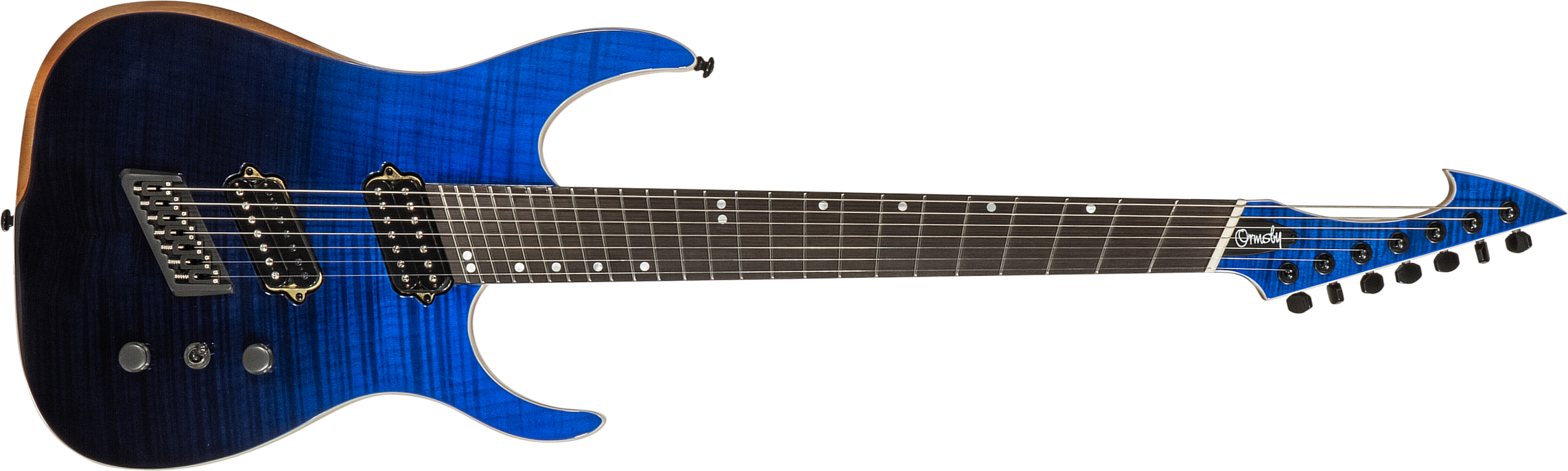Ormsby Hype Gtr 7 Ltd Run 16 7c Multiscale 2h Ht Eb #gtr07655 - Sky Fall - Multi-scale gitaar - Main picture