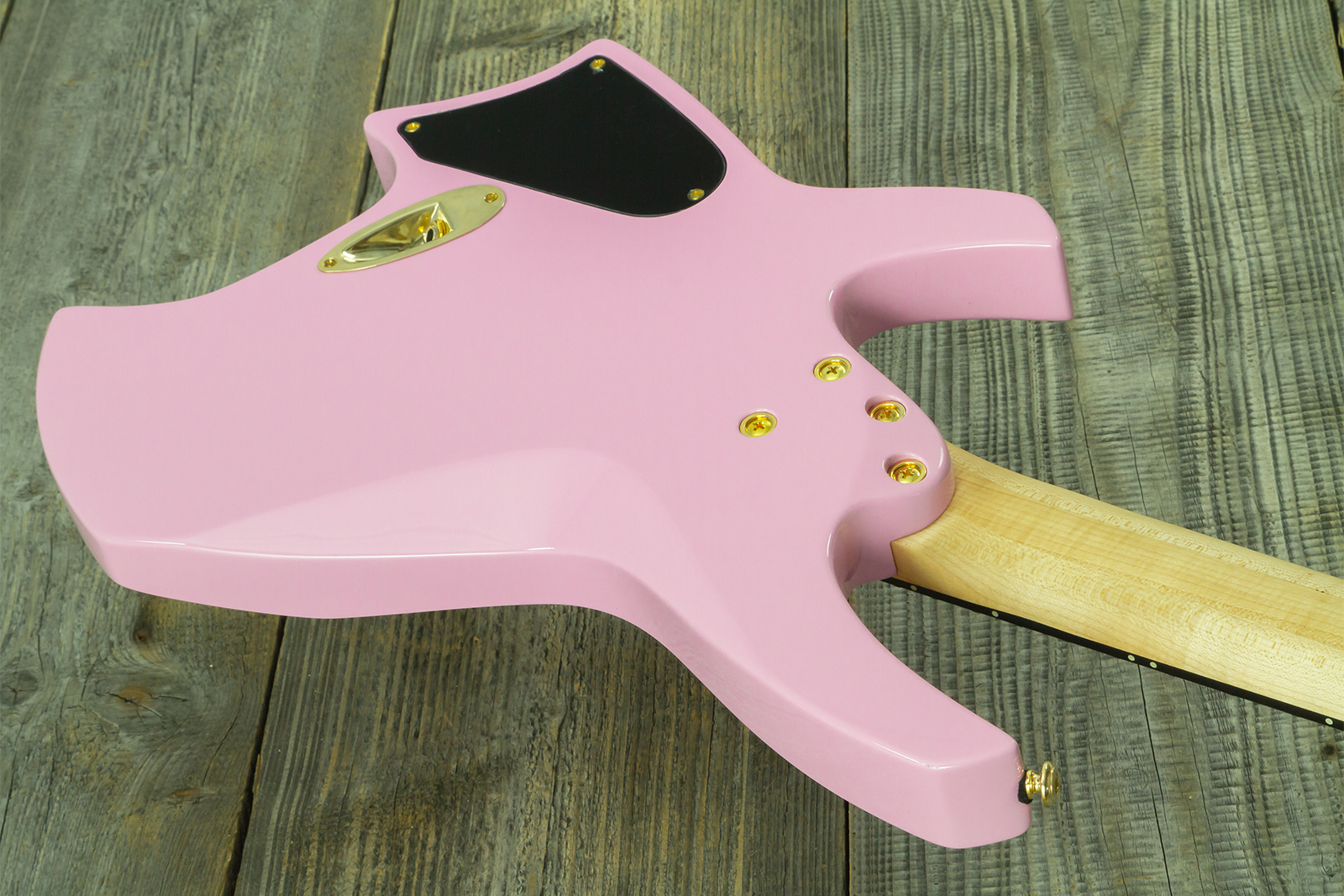 Ormsby Goliath Headless 7 Gtr Run 14 7c Multiscale 2h Ht Eb - Shell Pink - Multi-scale gitaar - Variation 8