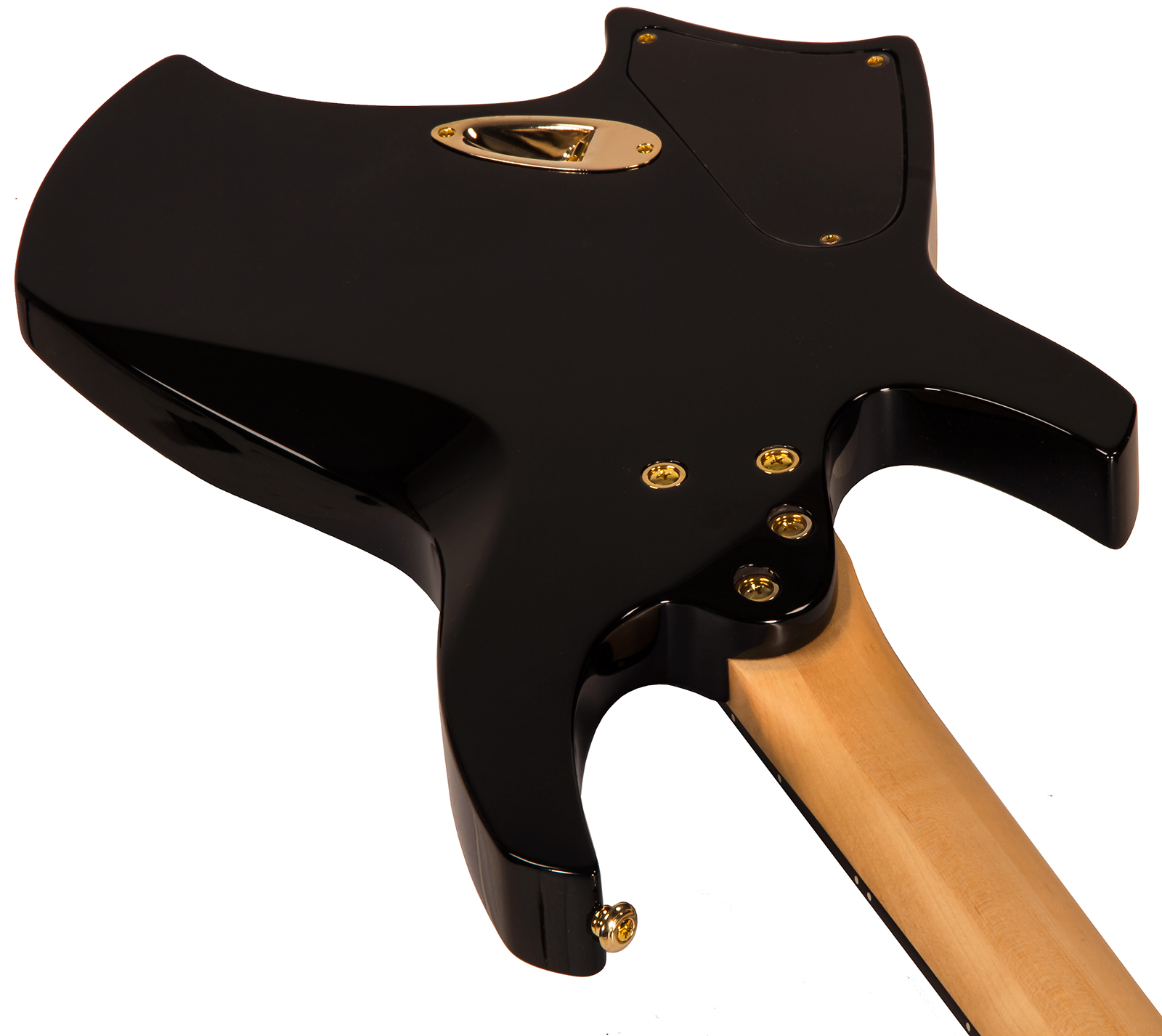 Ormsby Goliath Headless Gtr 6c Multiscale 2h Ht Eb - Tuxedo Black - Elektrische gitaar in Str-vorm - Variation 5