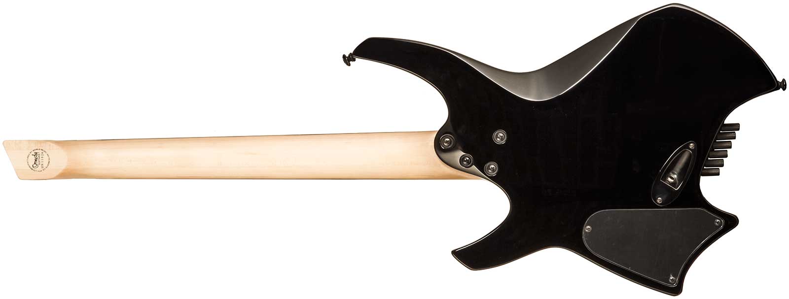 Ormsby Goliath Headless Gtr Run 17 6c Multiscale 2h Ht Eb - Dahlia Black - Multi-scale gitaar - Variation 1