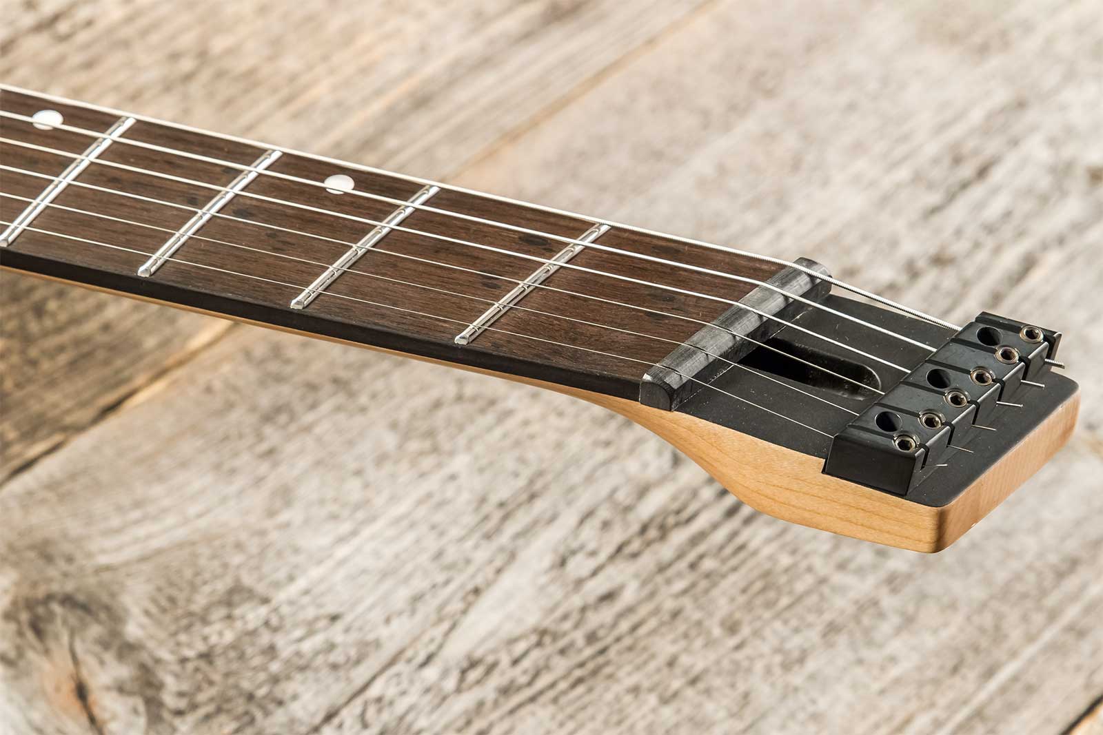 Ormsby Goliath Headless Gtr Run 17 6c Multiscale 2h Ht Eb - Dahlia Black - Multi-scale gitaar - Variation 6