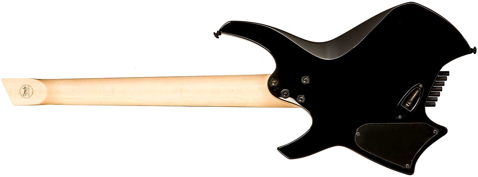 Ormsby Goliath Headless Gtr Run 17 7c Multiscale 2h Ht Eb - Dahlia Black - Multi-scale gitaar - Variation 1