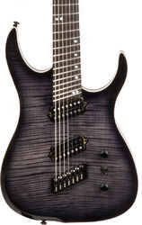 Multi-scale gitaar Ormsby Hype GTR 7 Swamp Ash - Dahlia black