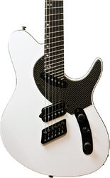 Televorm elektrische gitaar Ormsby TX GTR Carbon 6 - Ermine white