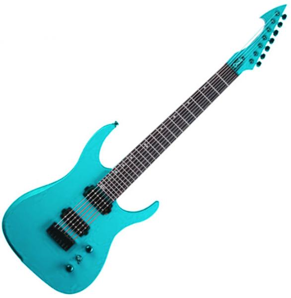 Bariton elektrische gitaar Ormsby Hype GTI-S 7 Standard Scale - blue azure 