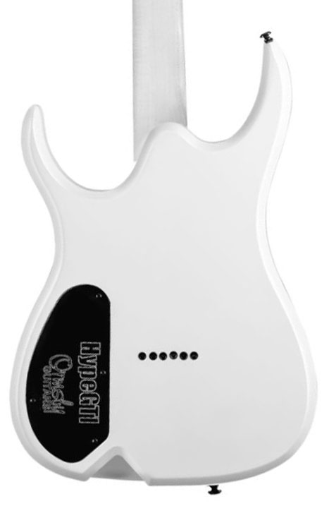 Ormsby Hype Gti-s 7 Standard Scale Hh Ht Eb - White Ermine - 7-snarige elektrische gitaar - Variation 1