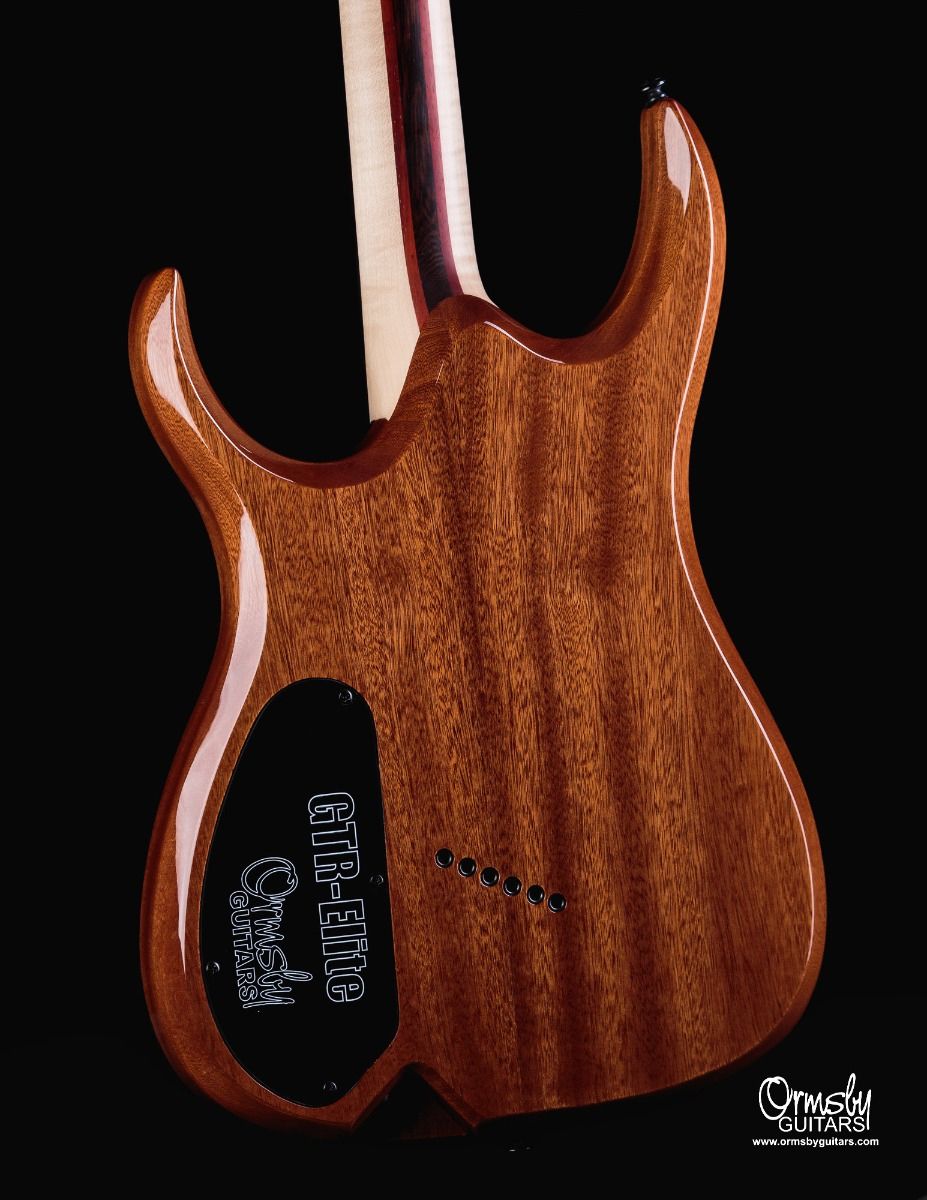 Ormsby Hype Gtr Elite 2 6c Multiscale 2h Ht Eb - Karelian Birch Natural - Multi-scale gitaar - Variation 4