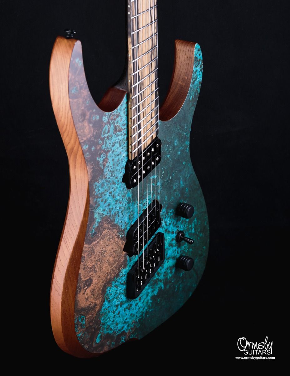 Ormsby Hype Gtr Elite 6c Multiscale 2h Ht Eb - Copper Print - Multi-scale gitaar - Variation 2