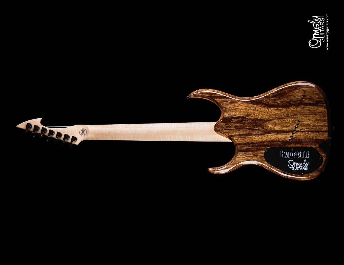 Ormsby Hype Gtr Shark 7c Multiscale 2h Ht Eb - Carribean Blue/green - Multi-scale gitaar - Variation 1