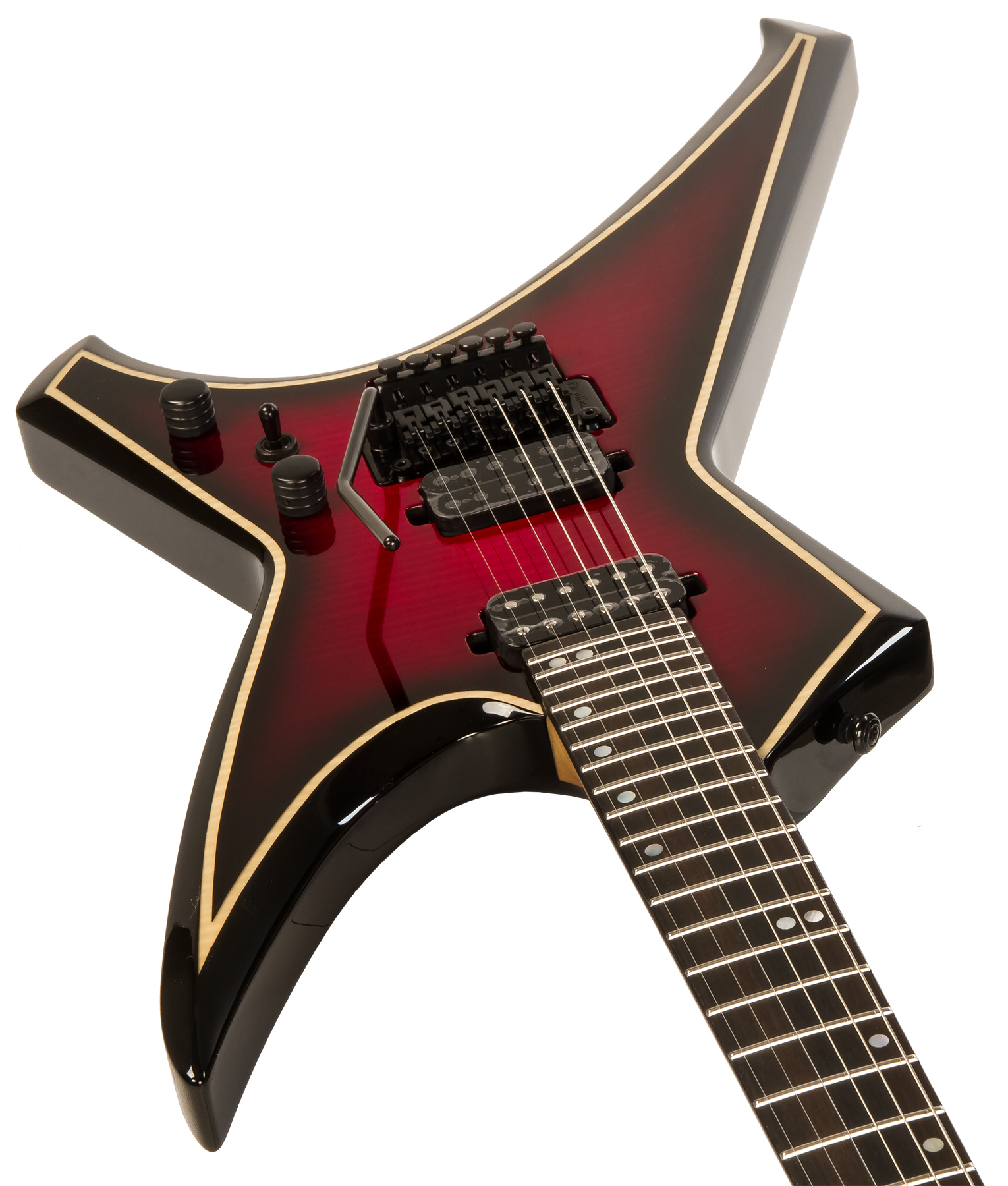 Ormsby Metal X 6 Hh Fr Eb - Red Dead - Metalen elektrische gitaar - Variation 2