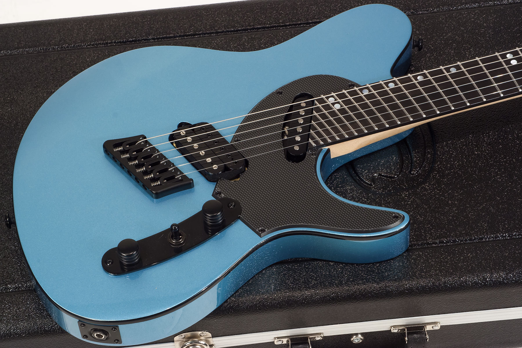 Ormsby Tx Gtr 6 Hs Ht Eb - Azure Blue - Multi-scale gitaar - Variation 1