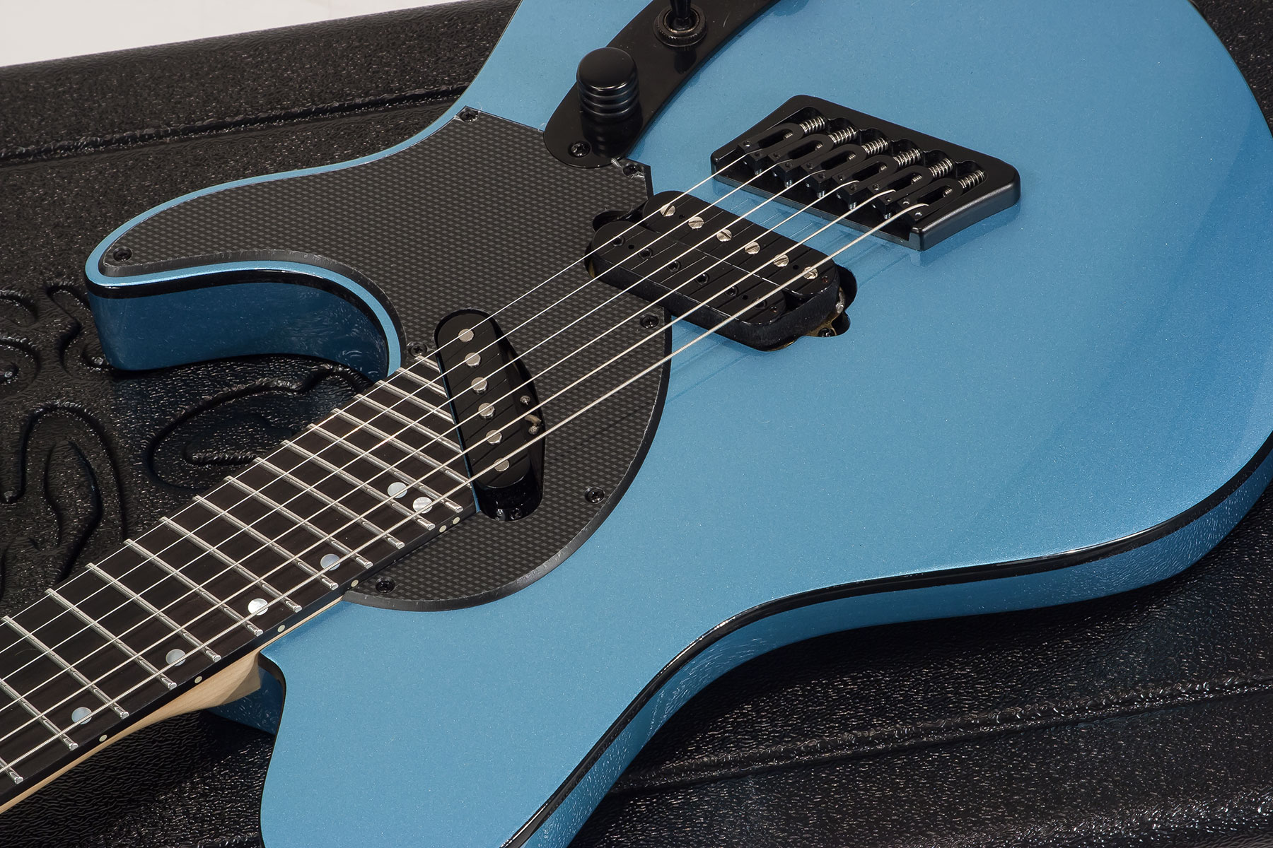 Ormsby Tx Gtr 6 Hs Ht Eb - Azure Blue - Multi-scale gitaar - Variation 2