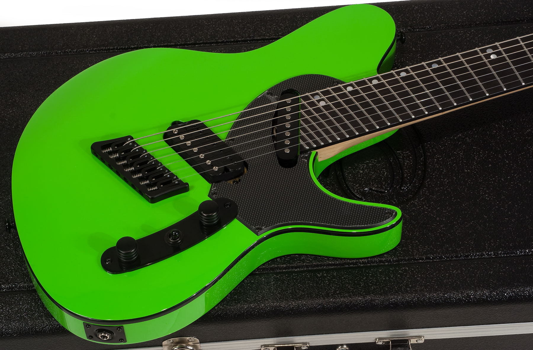 Ormsby Tx Gtr 7 Hs Ht Eb - Chernobyl Green - Multi-scale gitaar - Variation 1