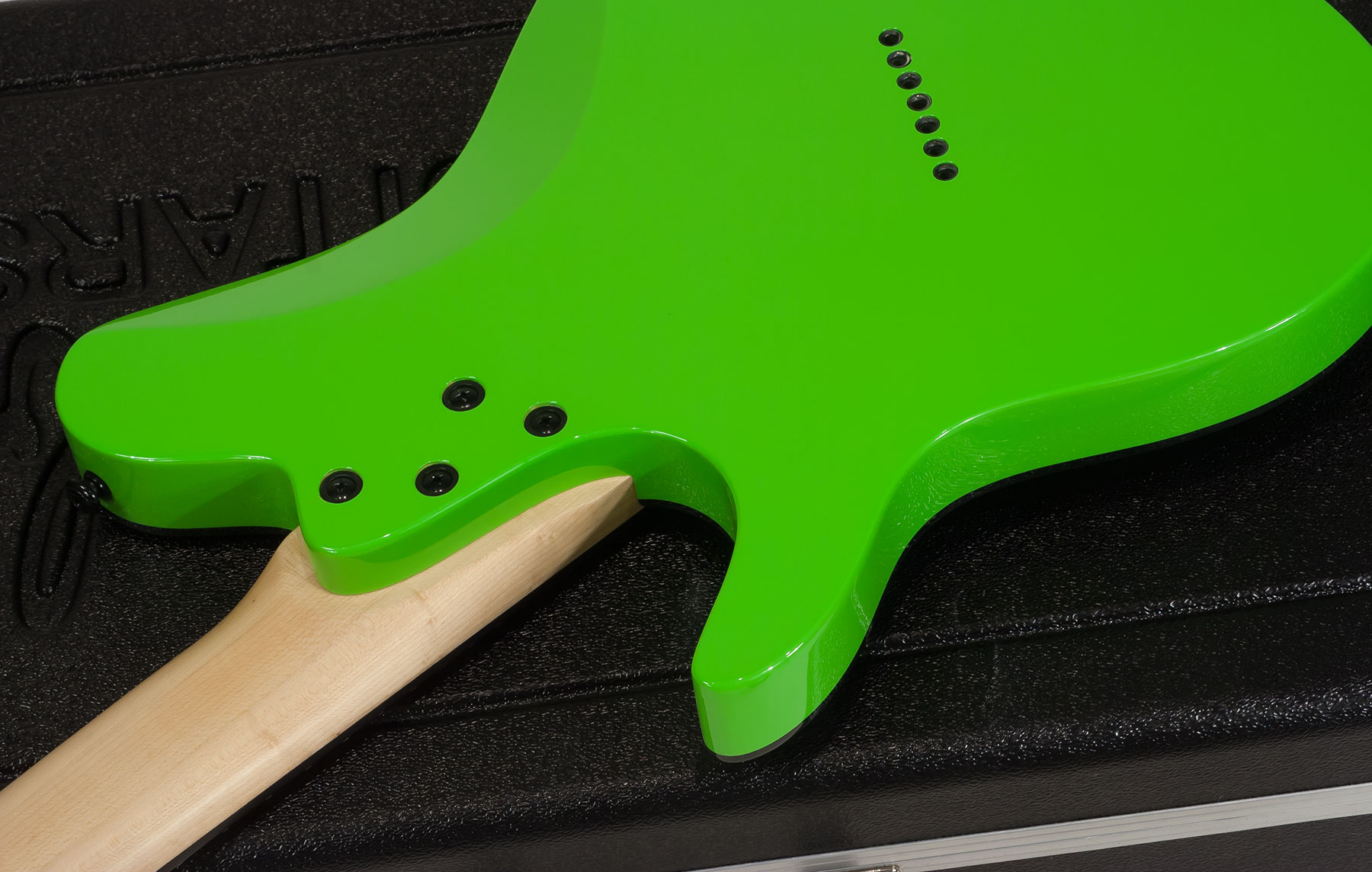 Ormsby Tx Gtr 7 Hs Ht Eb - Chernobyl Green - Multi-scale gitaar - Variation 3