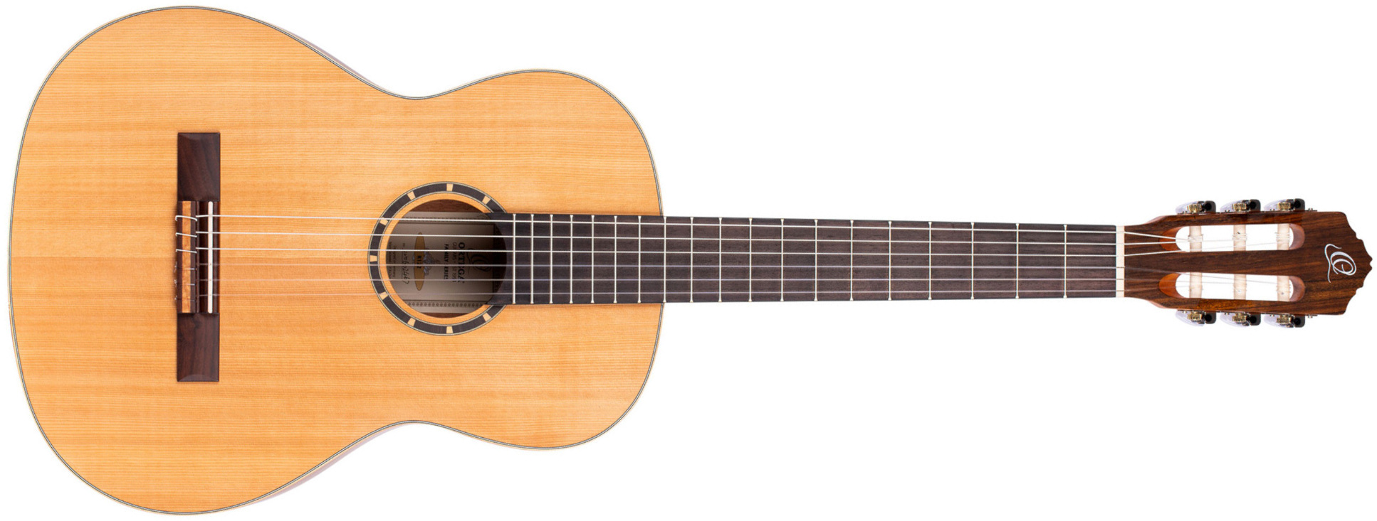Ortega R122 52mm Cedre Acajou So + Housse - Natural - Klassieke gitaar 4/4 - Main picture