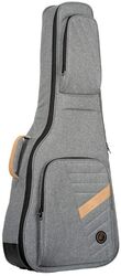 Tas voor akoestische westerngitaar Ortega Housse Folk Dreadnought DLX Grey