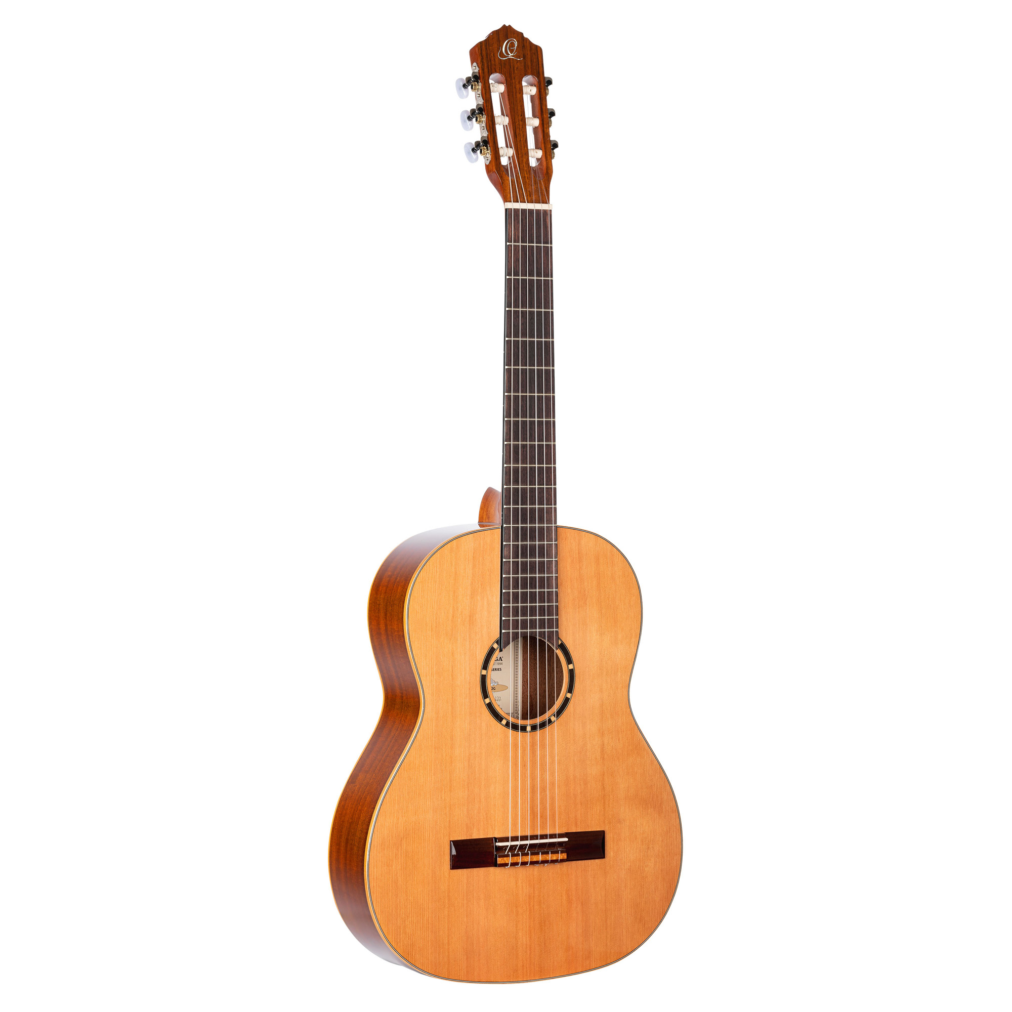 Ortega R122g Gloss 52mm Cedre Acajou So + Housse - Natural - Klassieke gitaar 4/4 - Variation 3