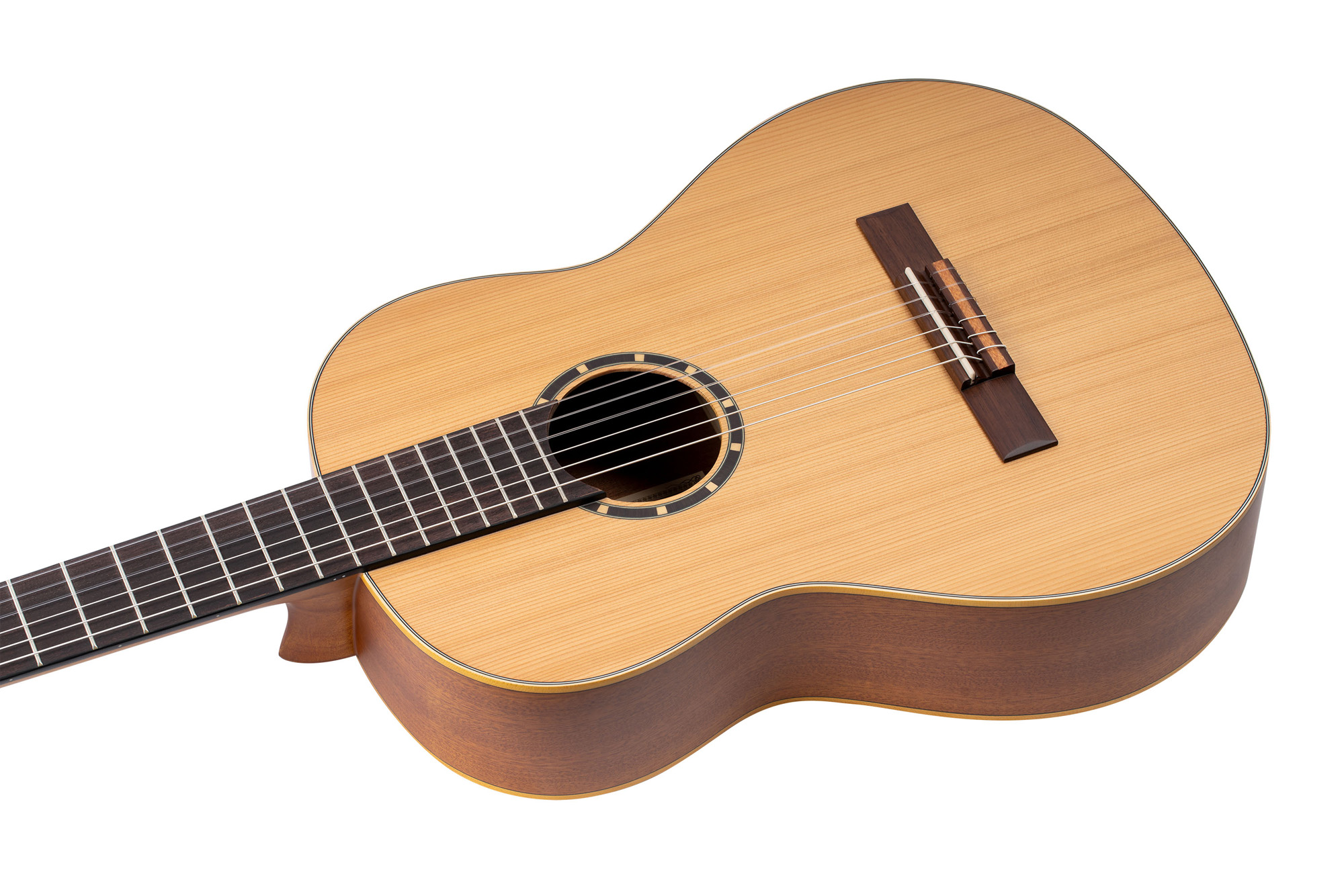 Ortega R131 52mm Table Massive Cedre Acajou So + Housse - Natural - Klassieke gitaar 4/4 - Variation 1