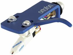 Draaitafelelement Ortofon OM Scratch White on Sh-4 Blue