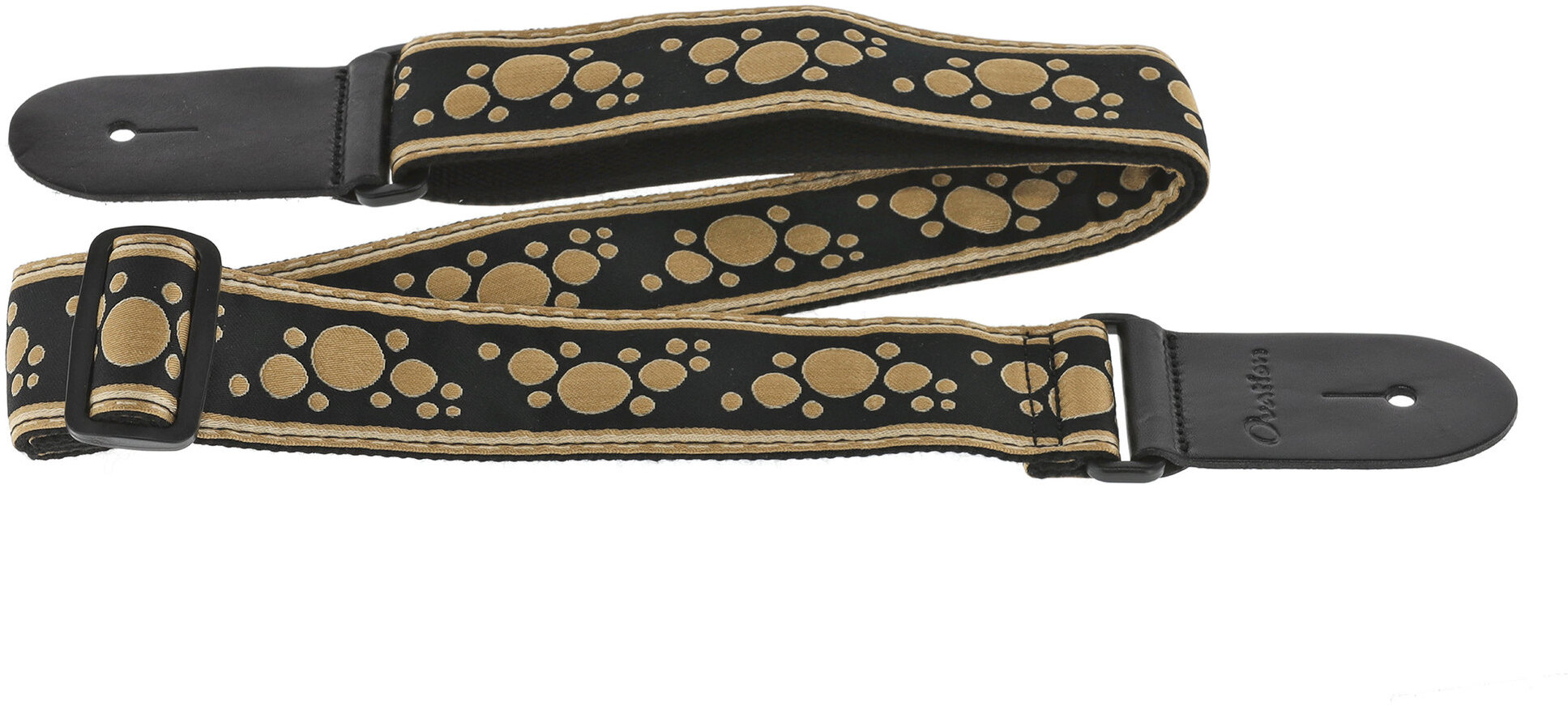 Ovation Sangle Guitare Signature Nylon Retro Gold - Gitaarriem - Main picture
