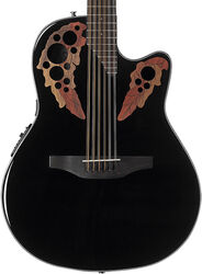 Volksgitaar Ovation CE4412-5-G Celebrity Elite 12-String - Black