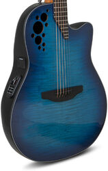 Volksgitaar Ovation CE44P-BLFL-G Celebrity Elite Plus - Blue flamed maple