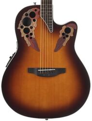 Elektro-akoestische gitaar Ovation CE44P Celebrity Elite - Sunburst