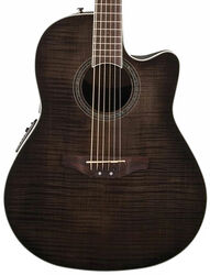 Folk gitaar Ovation CS24P-TBBY-G Celebrity Standard Plus - Trans black