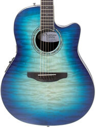 Volksgitaar Ovation CS28P-RG-G Celebrity Tradition - Caribbean blue