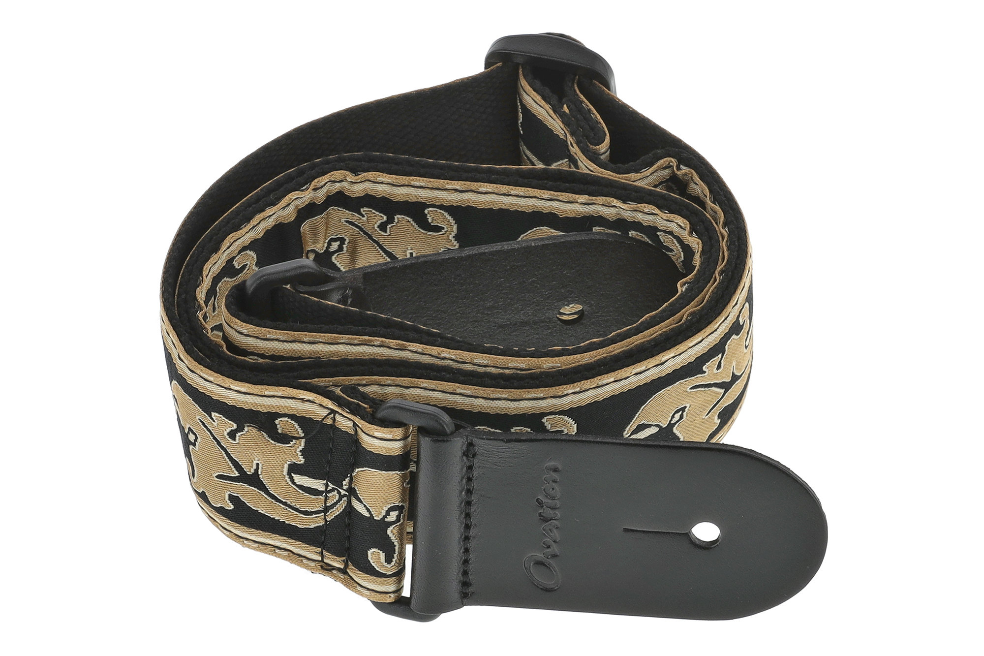 Ovation Sangle Guitare Signature Nylon Retro Gold - Gitaarriem - Variation 3