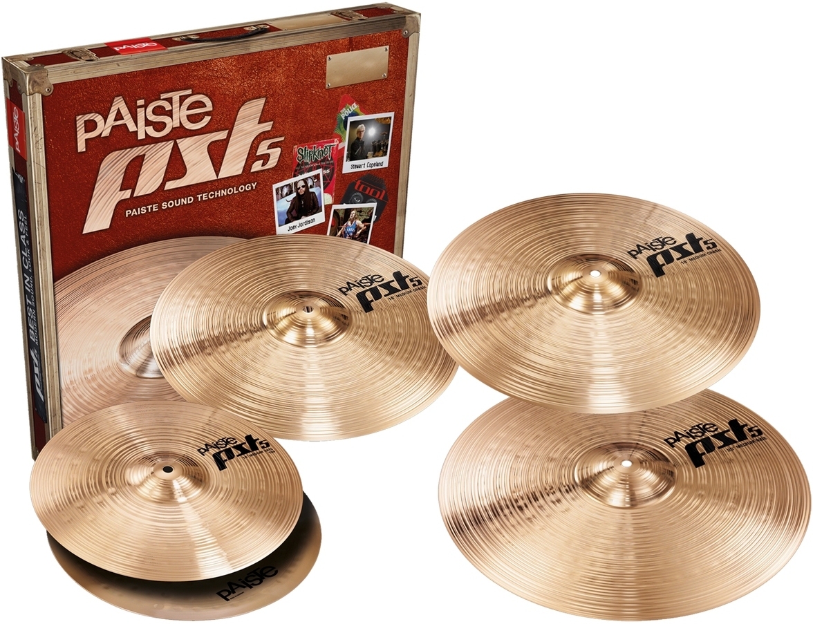 Paiste Paiste Pst5 U Set+16 Paiste Pst5 U-set 14/18/20 - Bekkens set - Main picture