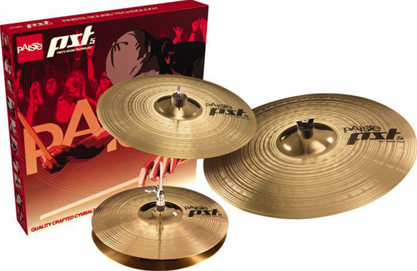 Paiste Pst5 Rock Set 14 16 20 - Bekkens set - Main picture