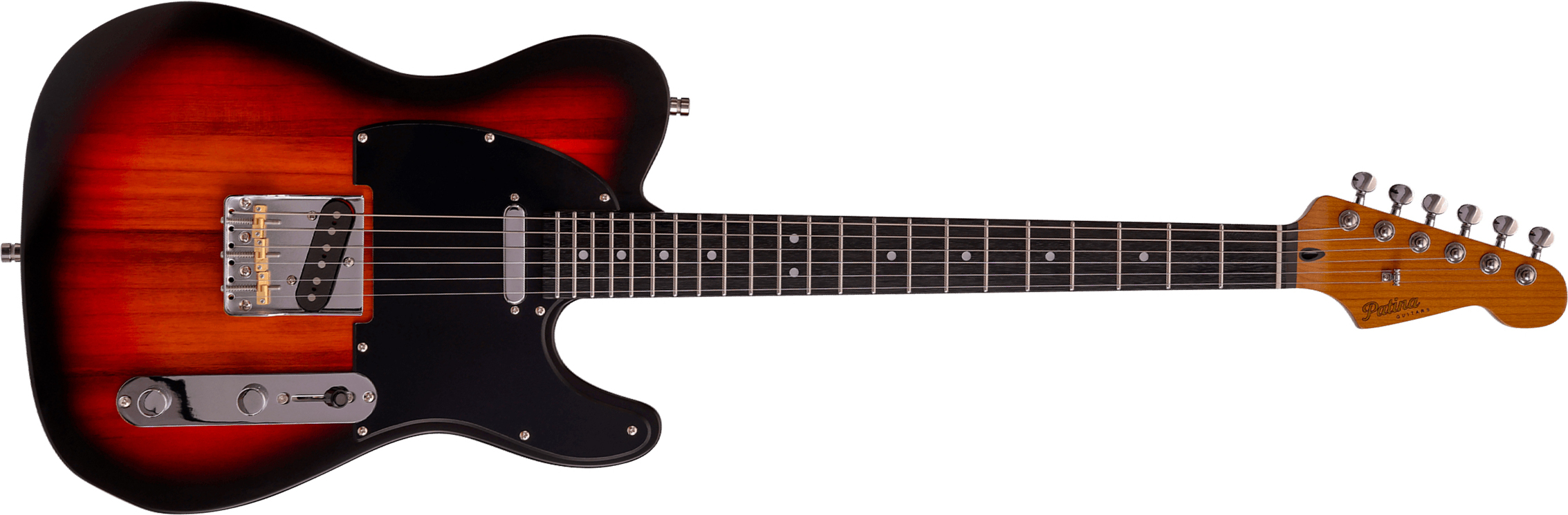 Patina Guitars Pt3 Sb 2s Ht Rw - Sunburst - Televorm elektrische gitaar - Main picture