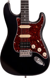 Elektrische gitaar in strat vorm Patina guitars PS-4 BK - black