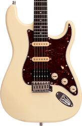 Elektrische gitaar in strat vorm Patina guitars PS-4 OW - olympic white