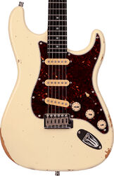 Elektrische gitaar in strat vorm Patina guitars PS-6 OW R - Olympic white