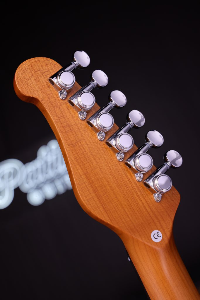 Patina Guitars Pj3 Pp 2s Trem Rw - Purple - Retro-rock elektrische gitaar - Variation 4
