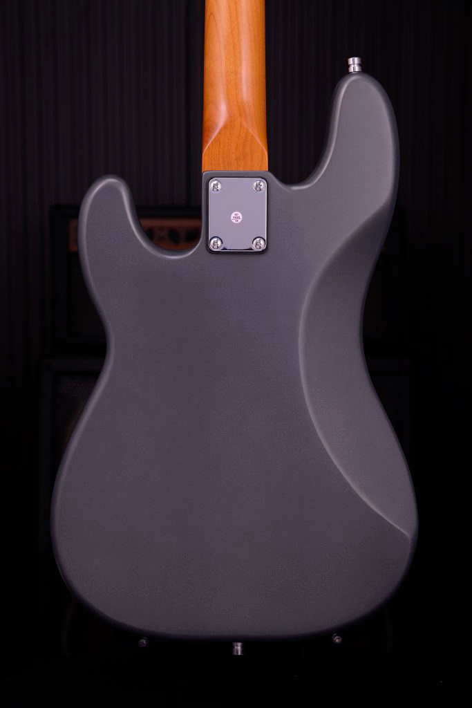 Patina Guitars Ppb3 Bk 1s Ht Rw - Charcoal - Solid body elektrische bas - Variation 3