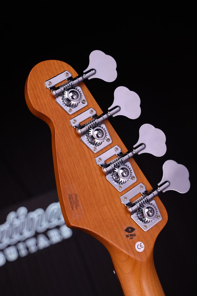 Patina Guitars Ppb3 Lpb 1s Ht Rw - Lake Placid Blue - Solid body elektrische bas - Variation 4