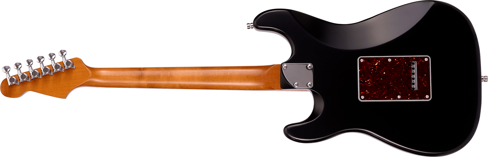 Patina Guitars Ps3 Bk 3s Trem Rw - Black - Elektrische gitaar in Strat vorm - Variation 1