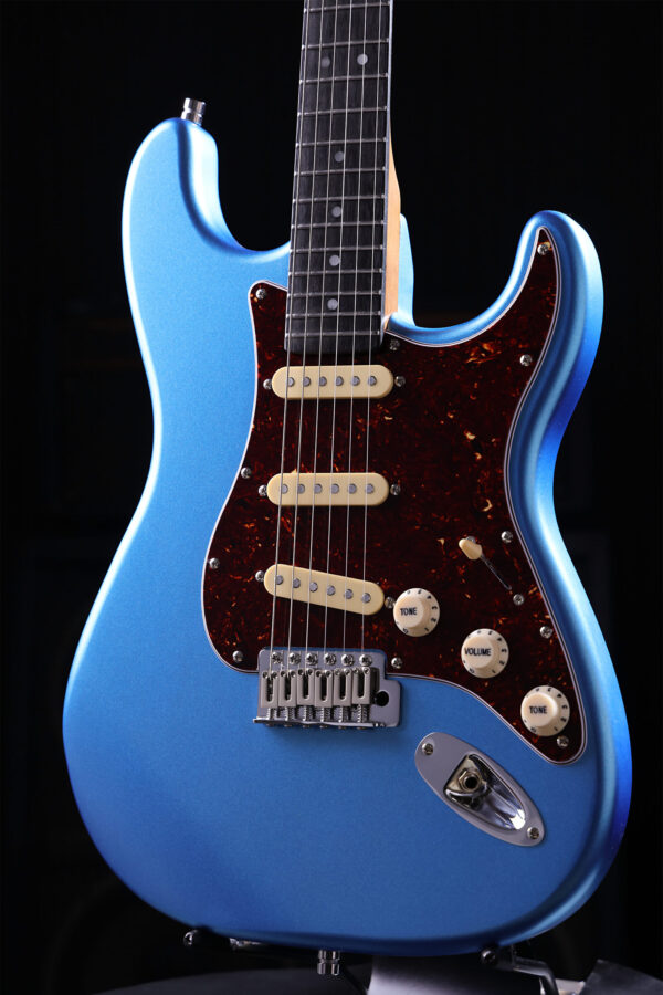Patina Guitars Ps3 Lpb 3s Trem Rw - Lake Placid Blue - Elektrische gitaar in Strat vorm - Variation 2