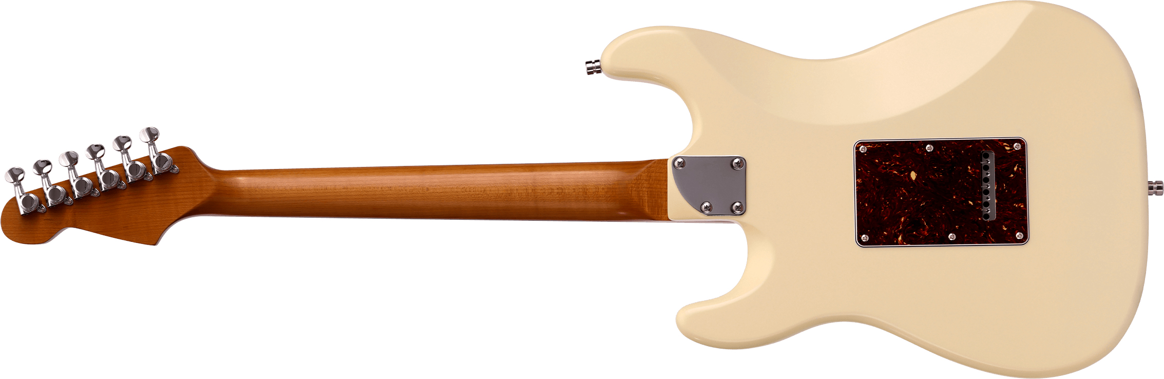 Patina Guitars Ps4 Ow Hss Trem Rw - Olympic White - Elektrische gitaar in Strat vorm - Variation 1