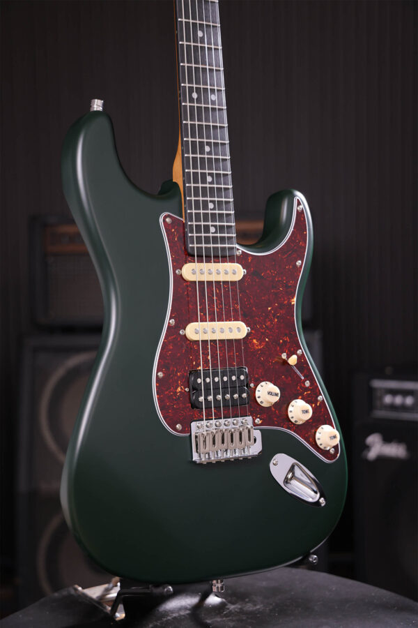Patina Guitars Ps4 Sgr Hss Trem Rw - Sherwood Green - Elektrische gitaar in Strat vorm - Variation 2