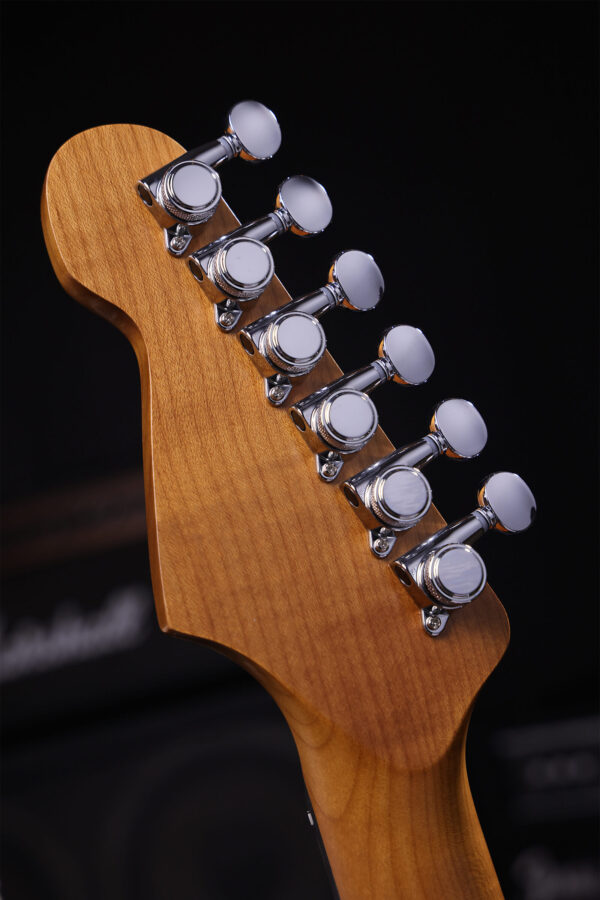 Patina Guitars Ps6 Lpb R 3s Trem Rw - Lake Placid Blue Relic - Elektrische gitaar in Strat vorm - Variation 4