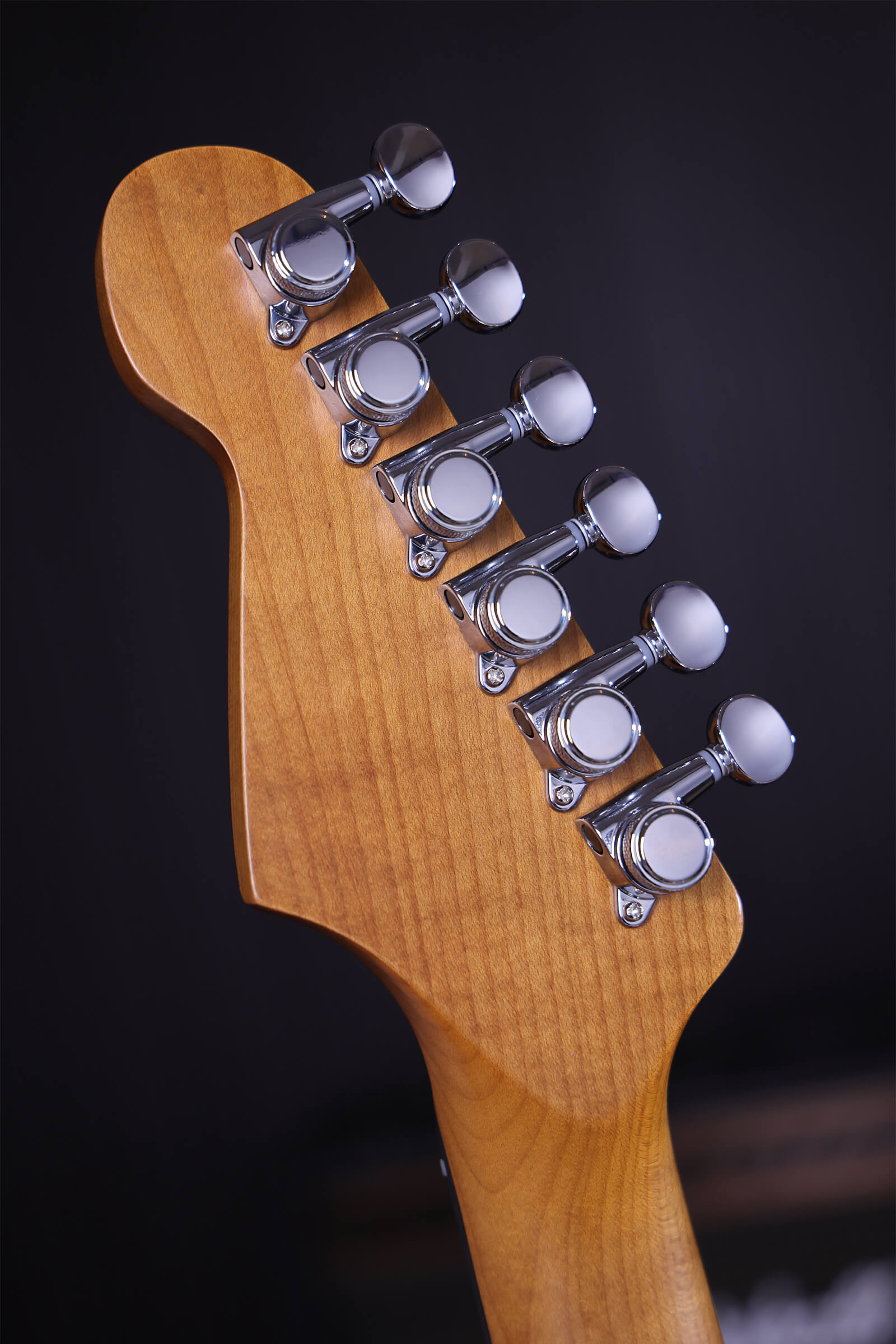 Patina Guitars Ps6 Ow R 3s Trem Rw - Olympic White - Elektrische gitaar in Strat vorm - Variation 4