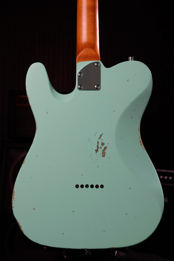 Patina Guitars Pt6 Sfg R 2s Ht Rw - Seafoam Green - Televorm elektrische gitaar - Variation 3