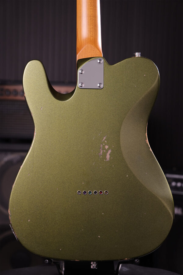 Patina Guitars Pt6 Sgr R 2s Ht Rw - Sherwood Green Relic - Televorm elektrische gitaar - Variation 3